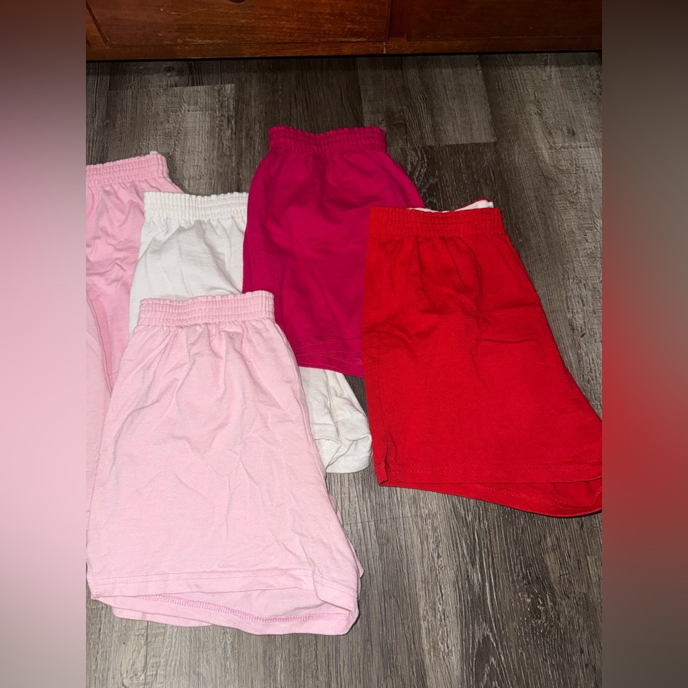 Vintage Girls/Teen Y2K MISC Soffe Elastic Waist Pull On Shorts Lot Size Large/XL - Picture 4 of 4